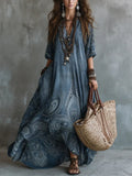 Women's Bohemian Ethnic Style Dress
