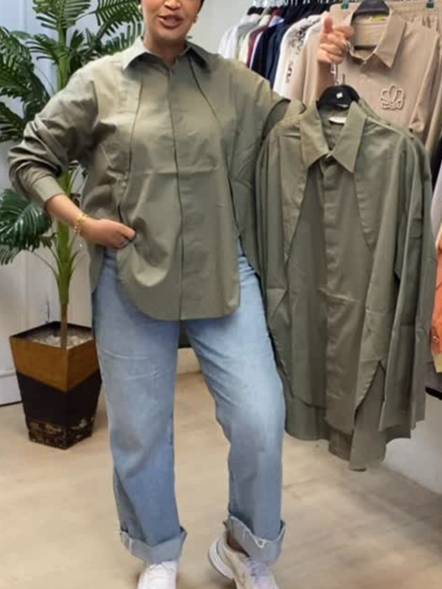 Casual And Cozy Cotton Shirt