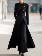 Elegant Long Blazer And Trousers Set