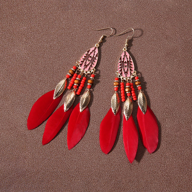 Women's Retro Tribal Aboriginal Earrings