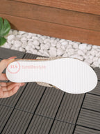 Thick-soled Women's Slippers Hemp Rope Woven Casual Fashion Fish Mouth Slippers