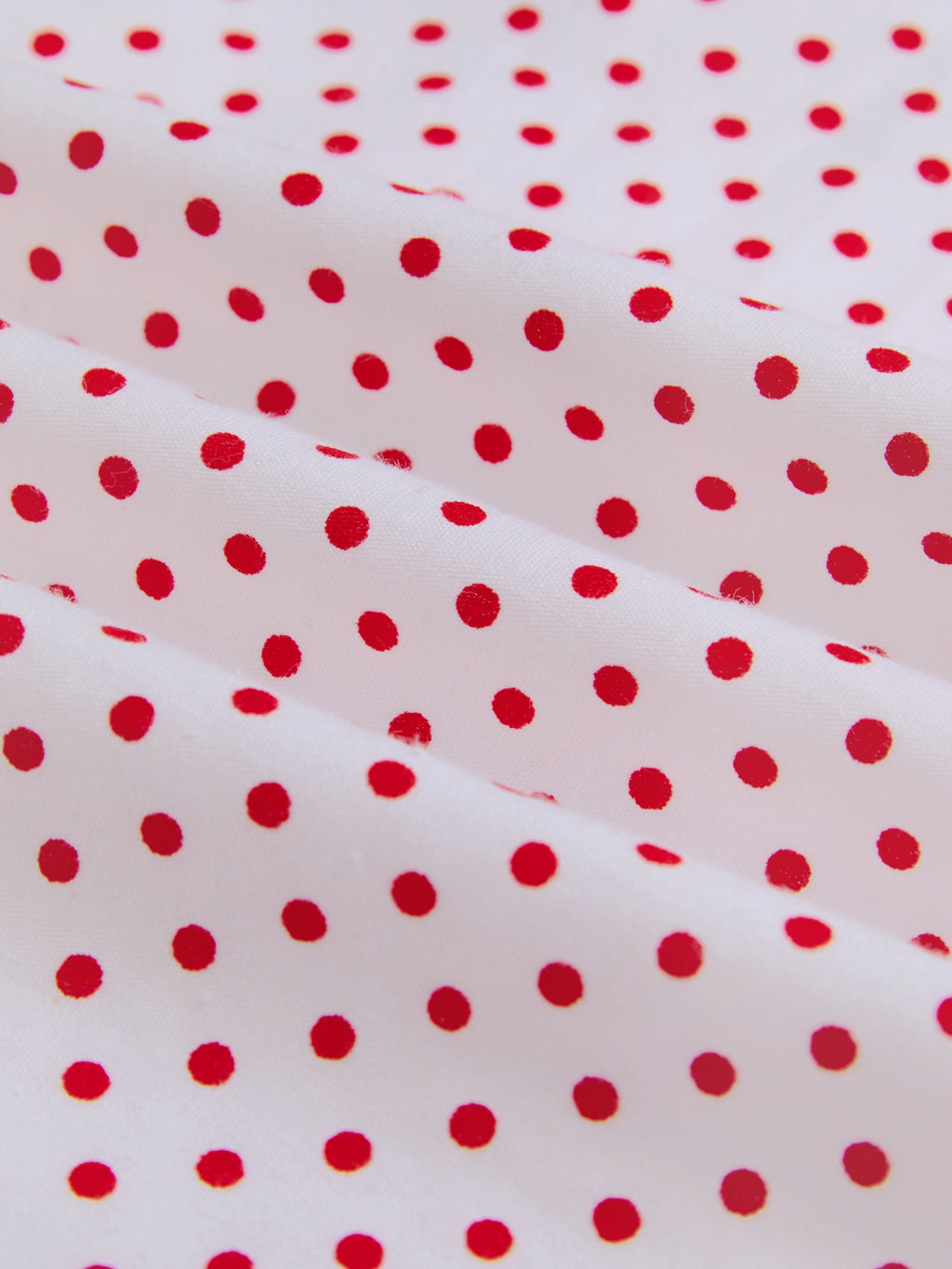 Cotton Maxi Dress, Short Sleeve, Square neck, Polka Dots, Vintage, White,Pure cotton