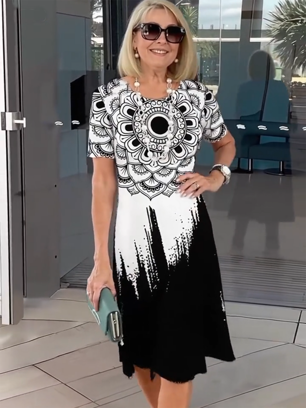 3D Printed Loose Medium Dress