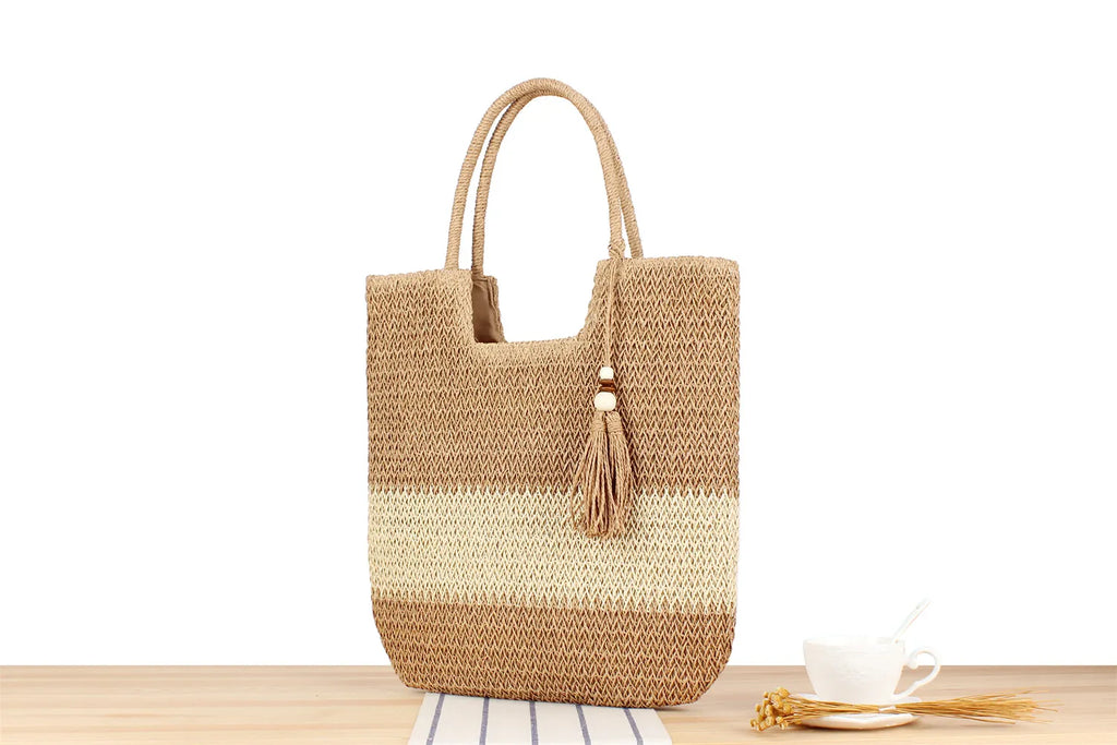 Seaside Travel Tote Bag Versatile Large-capacity Handbag