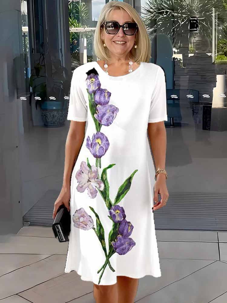 3D Printed Loose Medium Dress