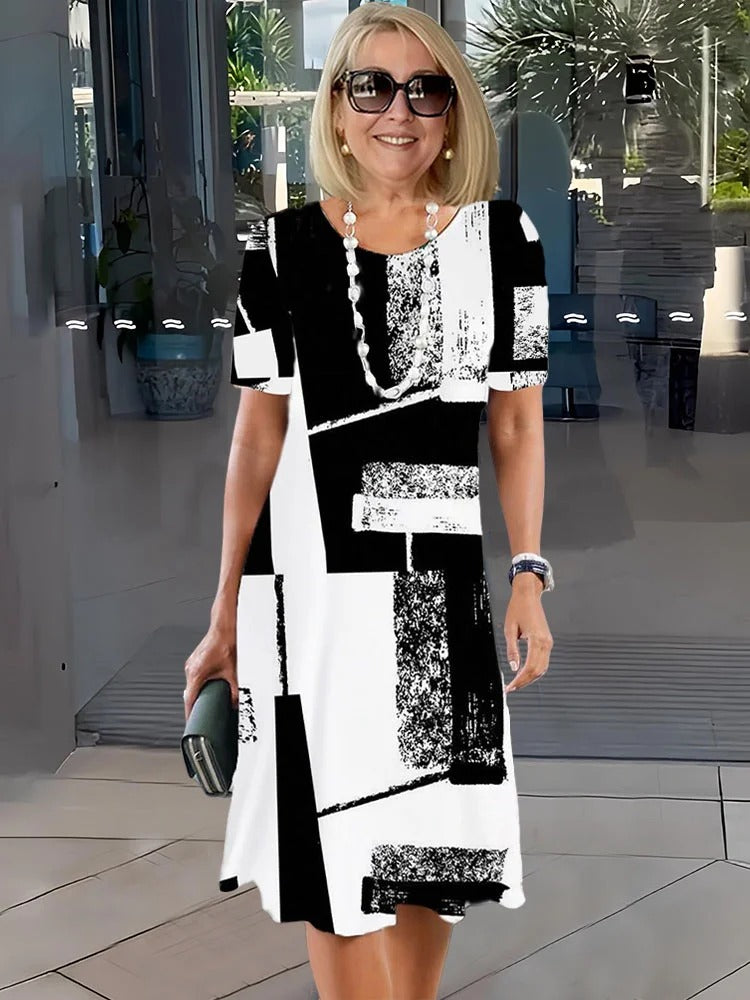 3D Printed Loose Medium Dress