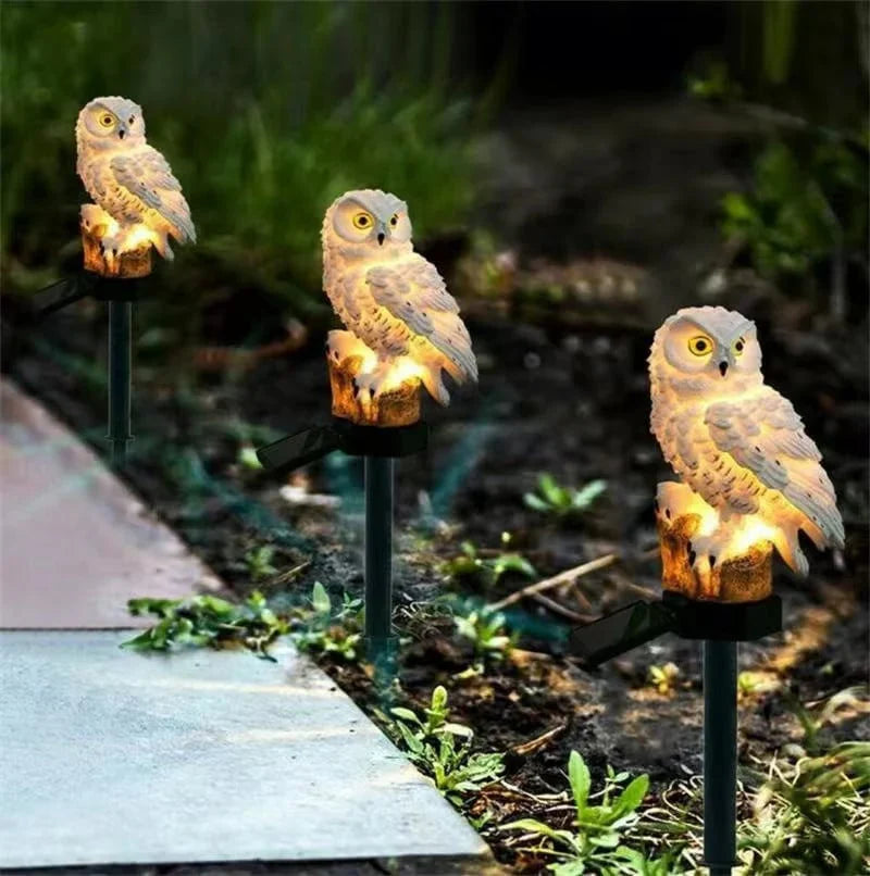 ✨Last Day Promotion 49% OFF— Waterproof Solar Owl Light
