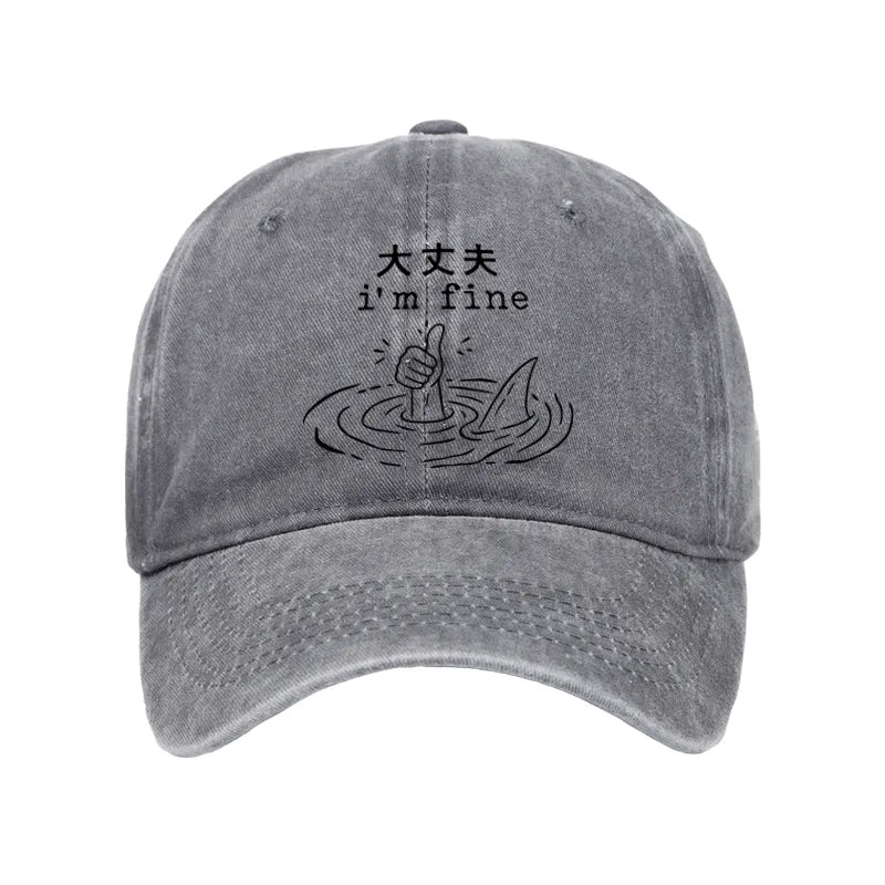People In Danger Washed Cap
