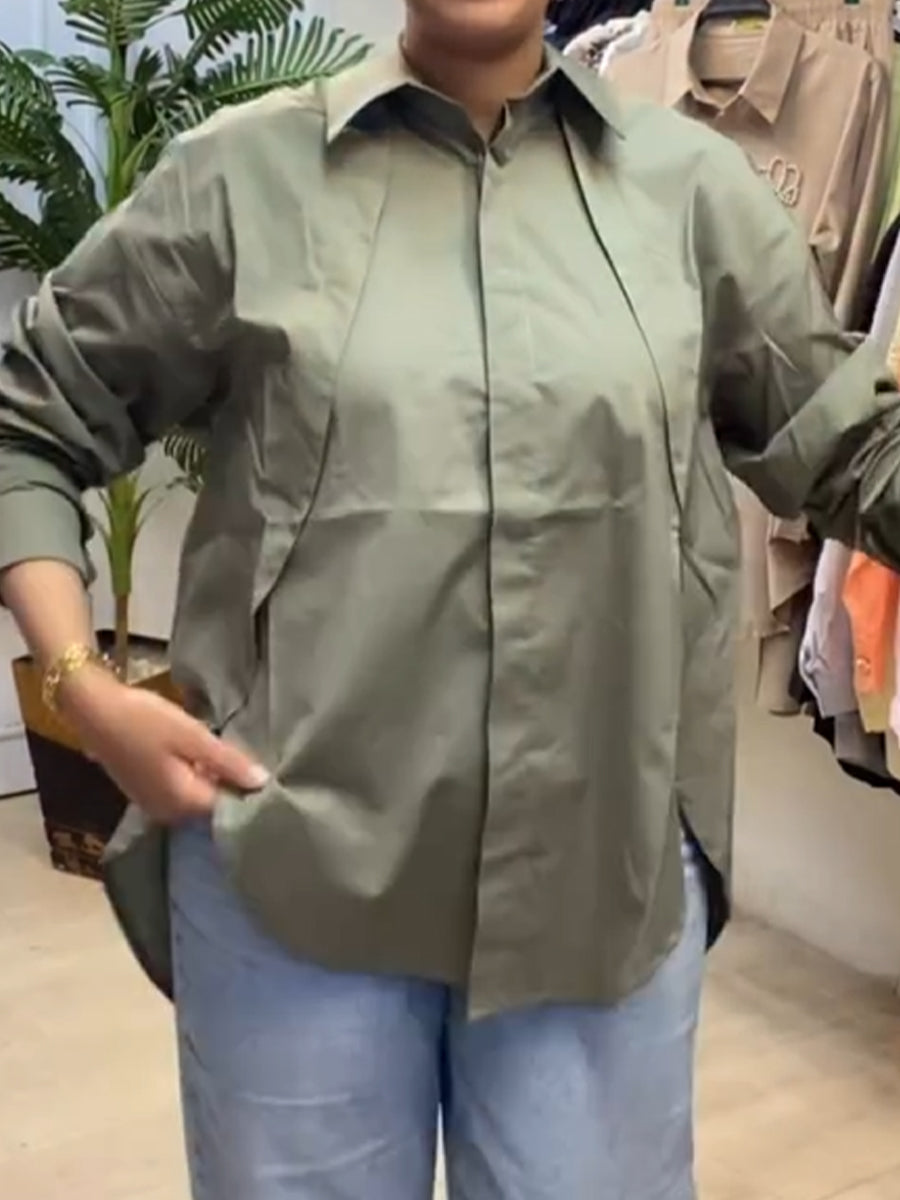 Casual And Cozy Cotton Shirt