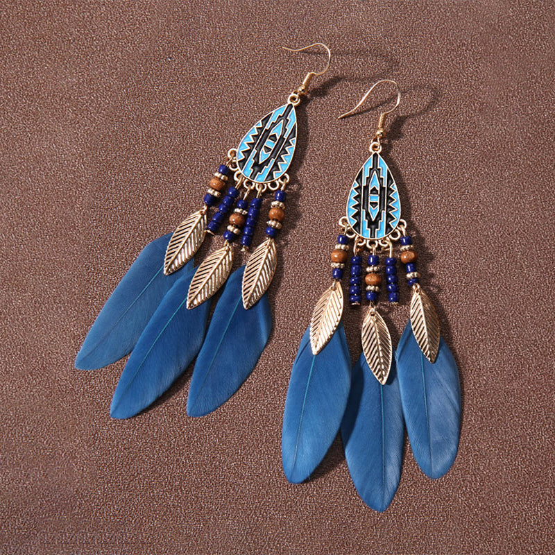 Women's Retro Tribal Aboriginal Earrings