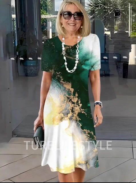3D Printed Loose Medium Dress
