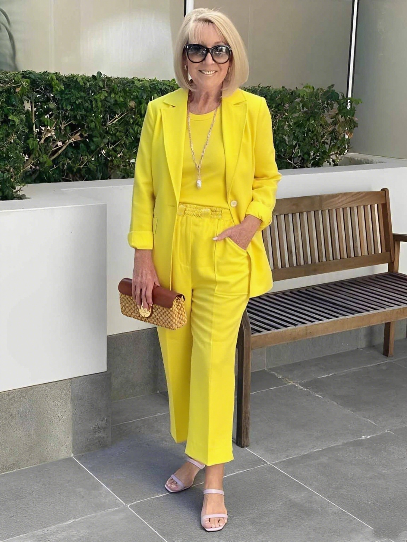 Suit Top Lengthened Trousers Two-Piece Suit
