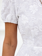 Textured Fabric Zipper Short Sleeve Slim Fit Hip Wrap Fashion Temperament Casual Versatile Dress