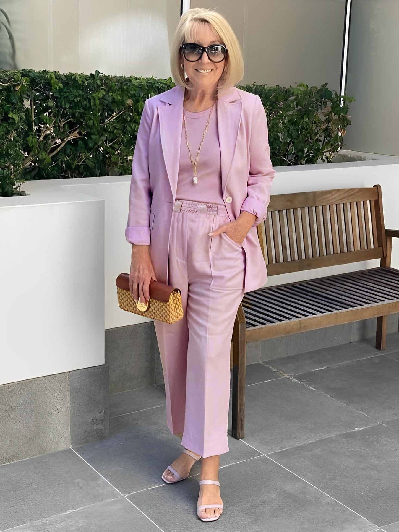 Suit Top Lengthened Trousers Two-Piece Suit