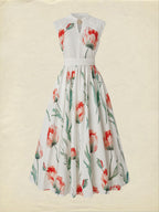 Maxi Linen Dress , Sleeveless, V Neck, Floral, Lace, Vacation, Vintage, Coral