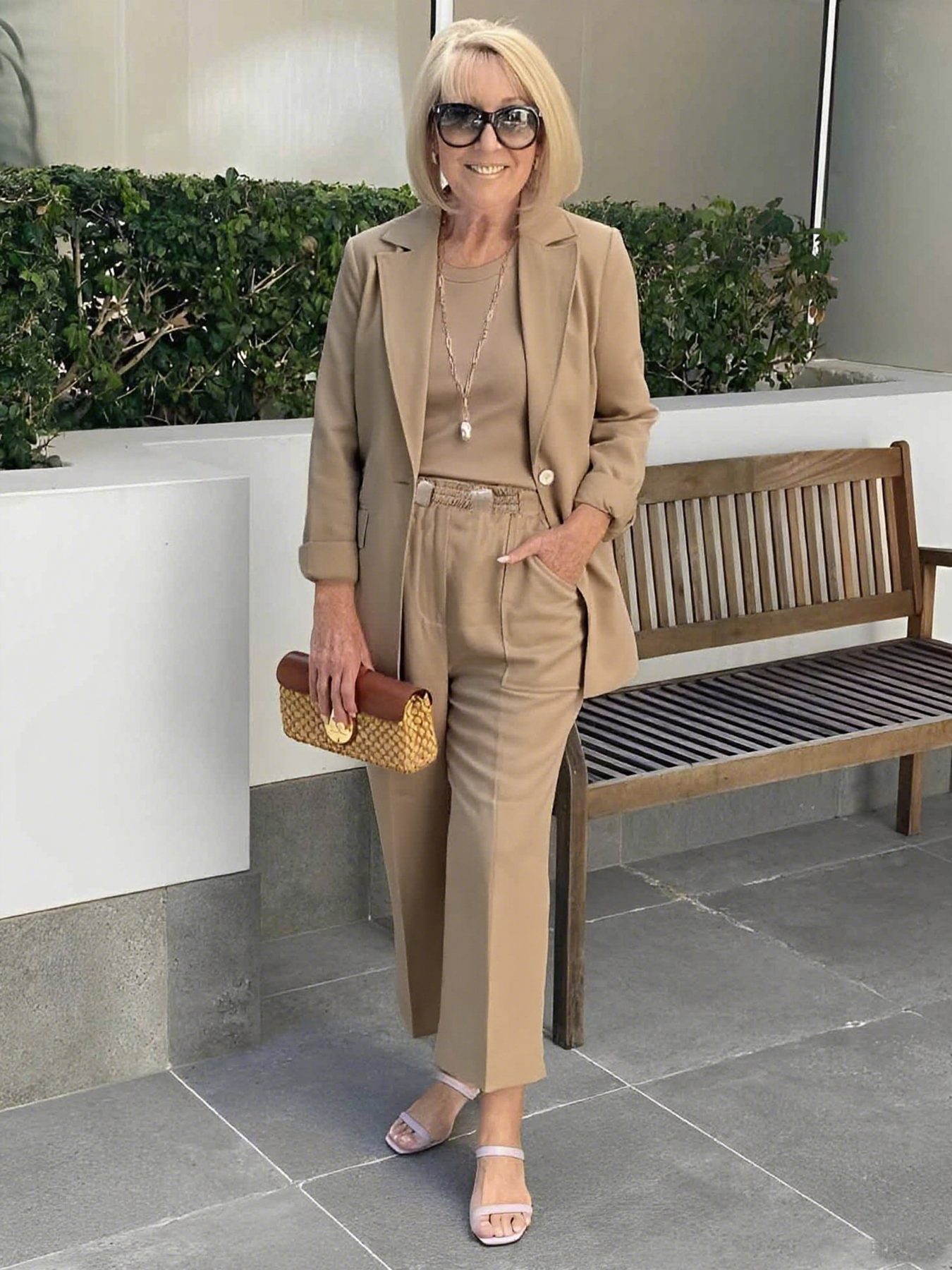 Suit Top Lengthened Trousers Two-Piece Suit