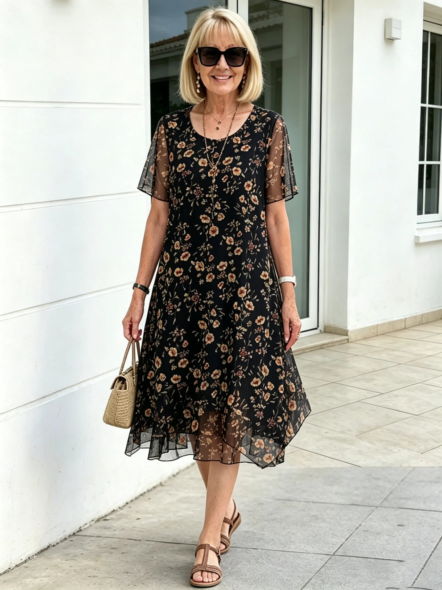 Double-layer Party Dress Cocktail Dress Wedding Guest Dress Dress