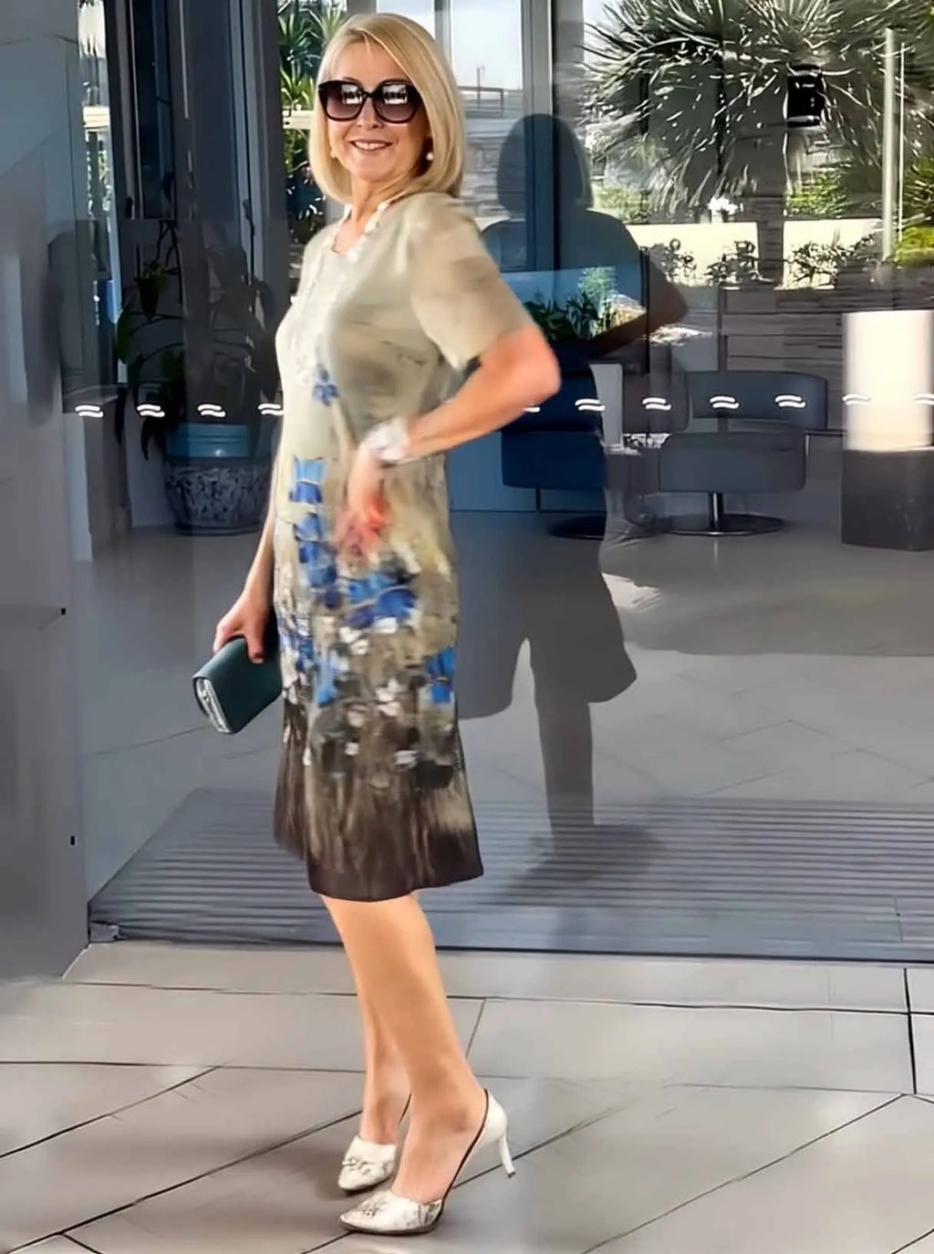 3D Printed Loose Medium Dress