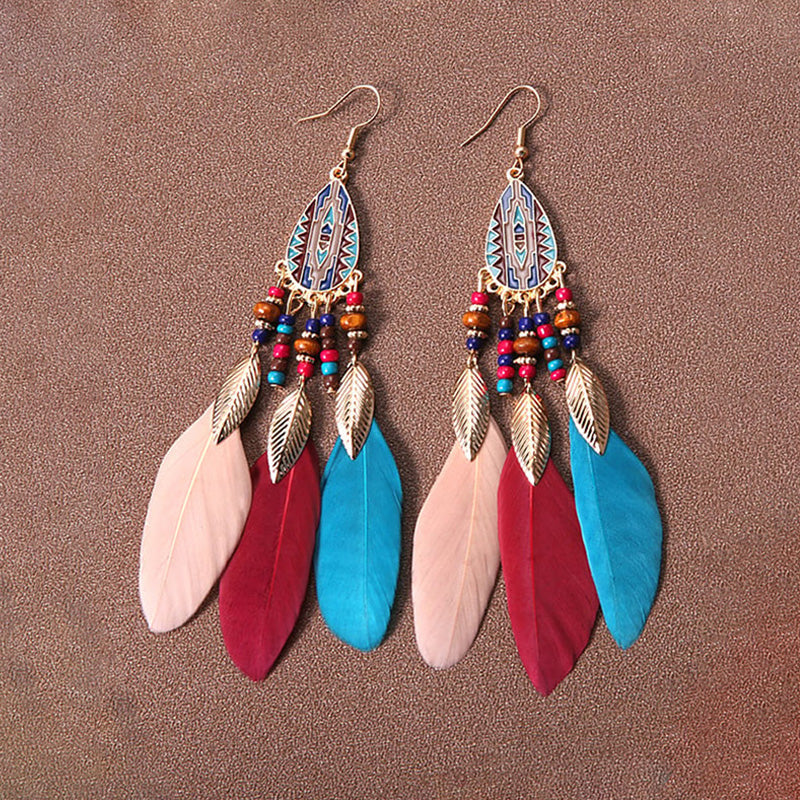 Women's Retro Tribal Aboriginal Earrings