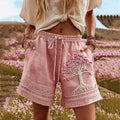 Women's Bohemian Tree Of Life Holiday Shorts