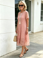 Double-layer Party Dress Cocktail Dress Wedding Guest Dress Dress