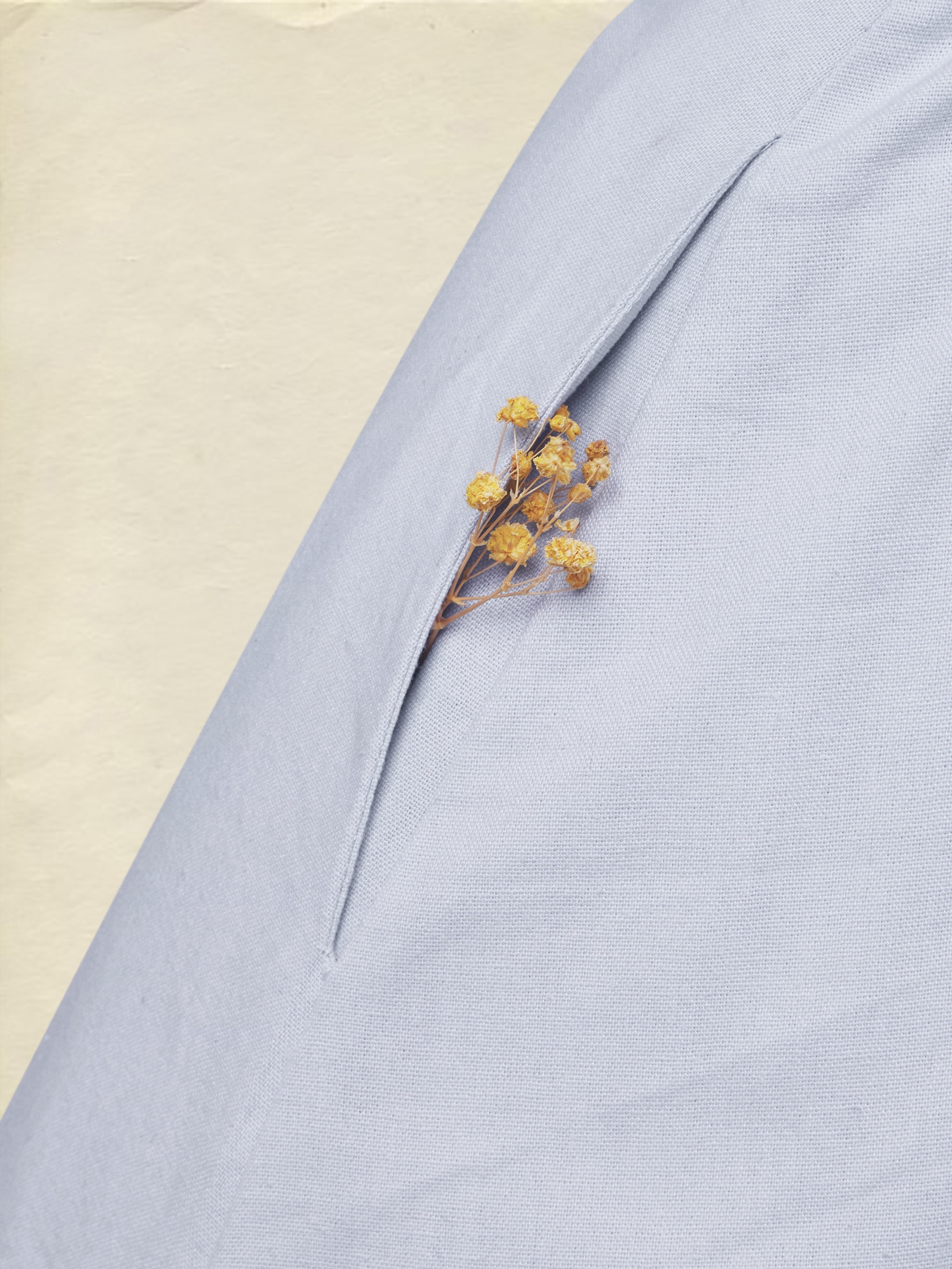 Midi Linen Dress, Half Sleeve, Shawl Collar, Plain, Button Design, French Vintage, lavender
