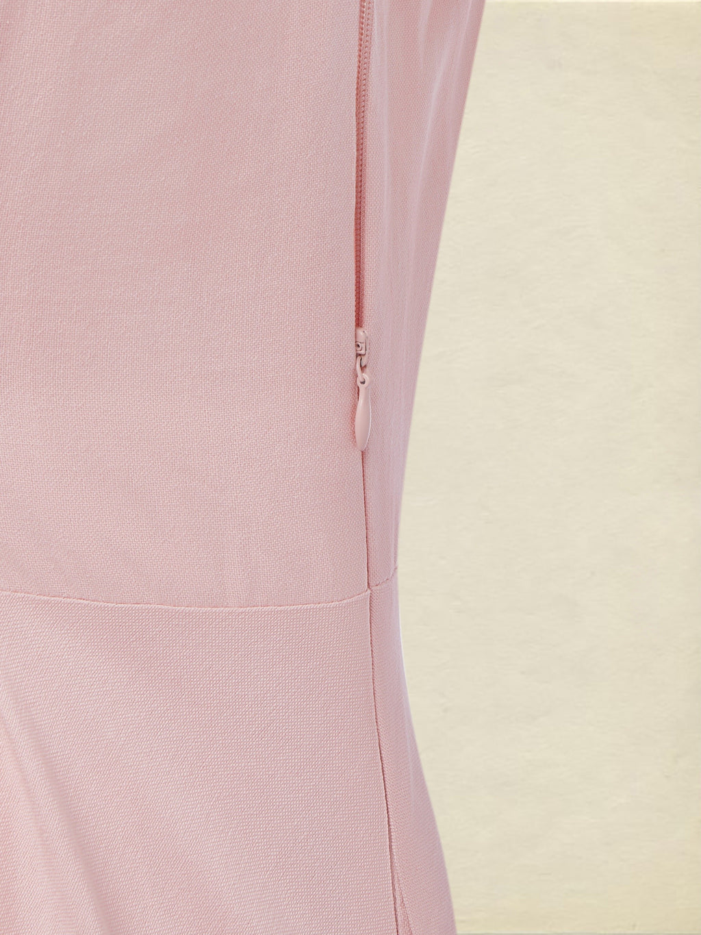 Maxi Cotton Dress Set, Half Sleeve, Round Neck, Floral, Pocket Design, French Vintage, Light Pink