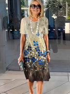 3D Printed Loose Medium Dress