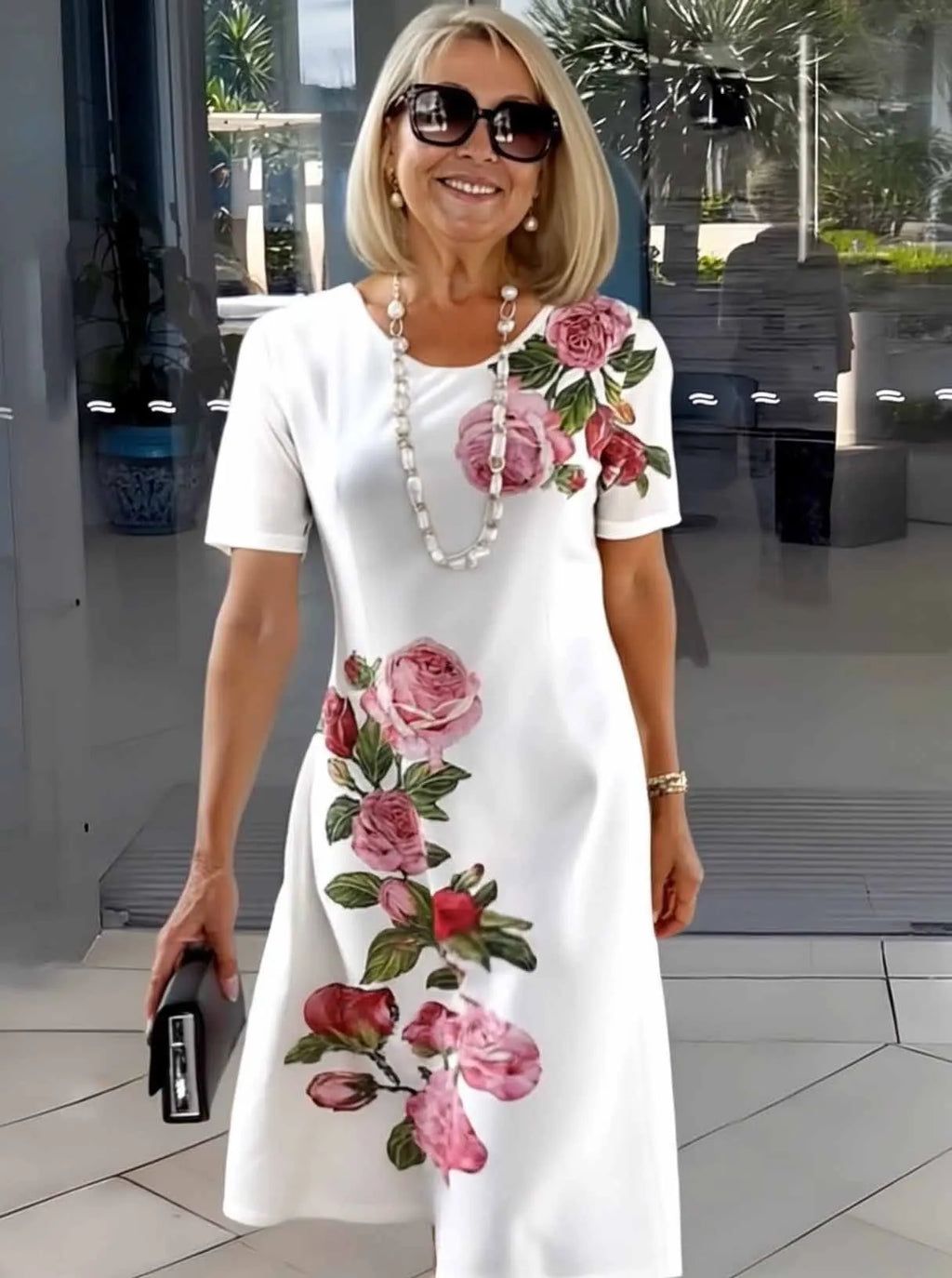 3D Printed Loose Medium Dress