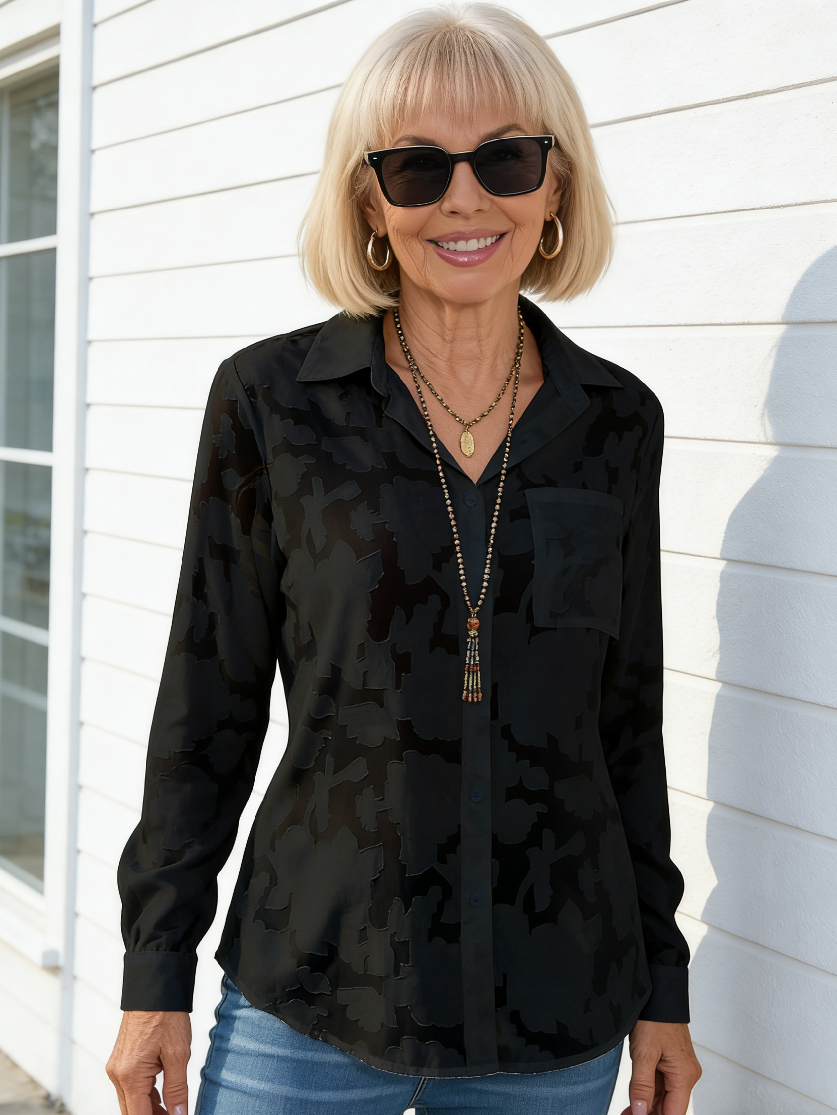 Casual Chiffon Top