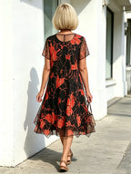 Double-layer Party Dress Cocktail Dress Wedding Guest Dress Dress