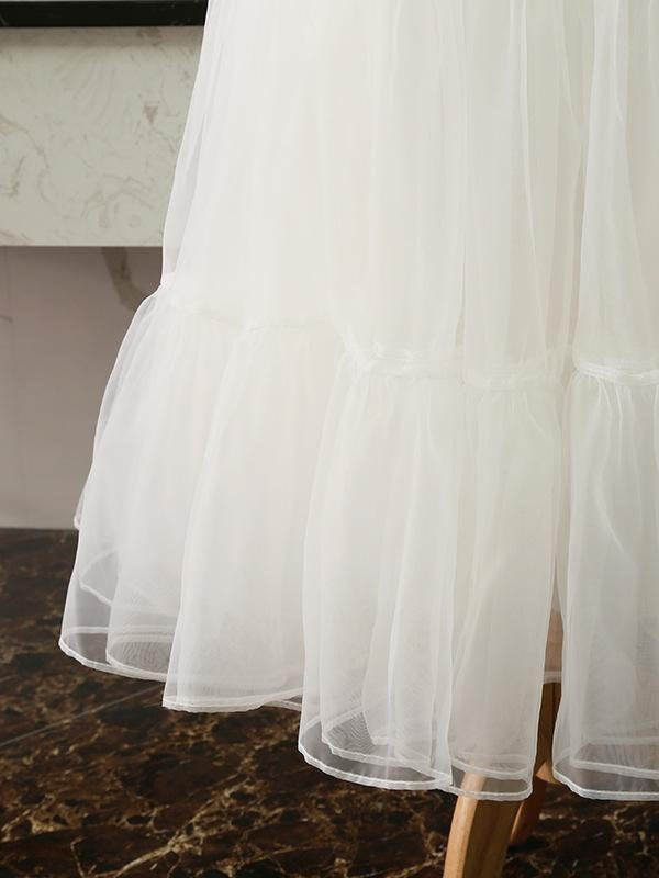 Multi-Layered Petticoat, White