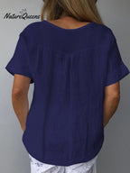 Women's Cotton & Linen  Casual Top