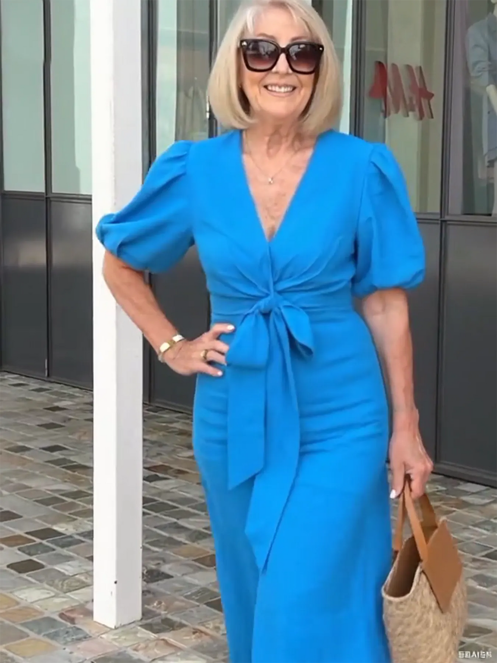 Bow Elegant Tunic Dress