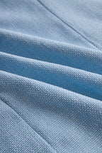 Sophisticated Sky Blue Blazer Dress