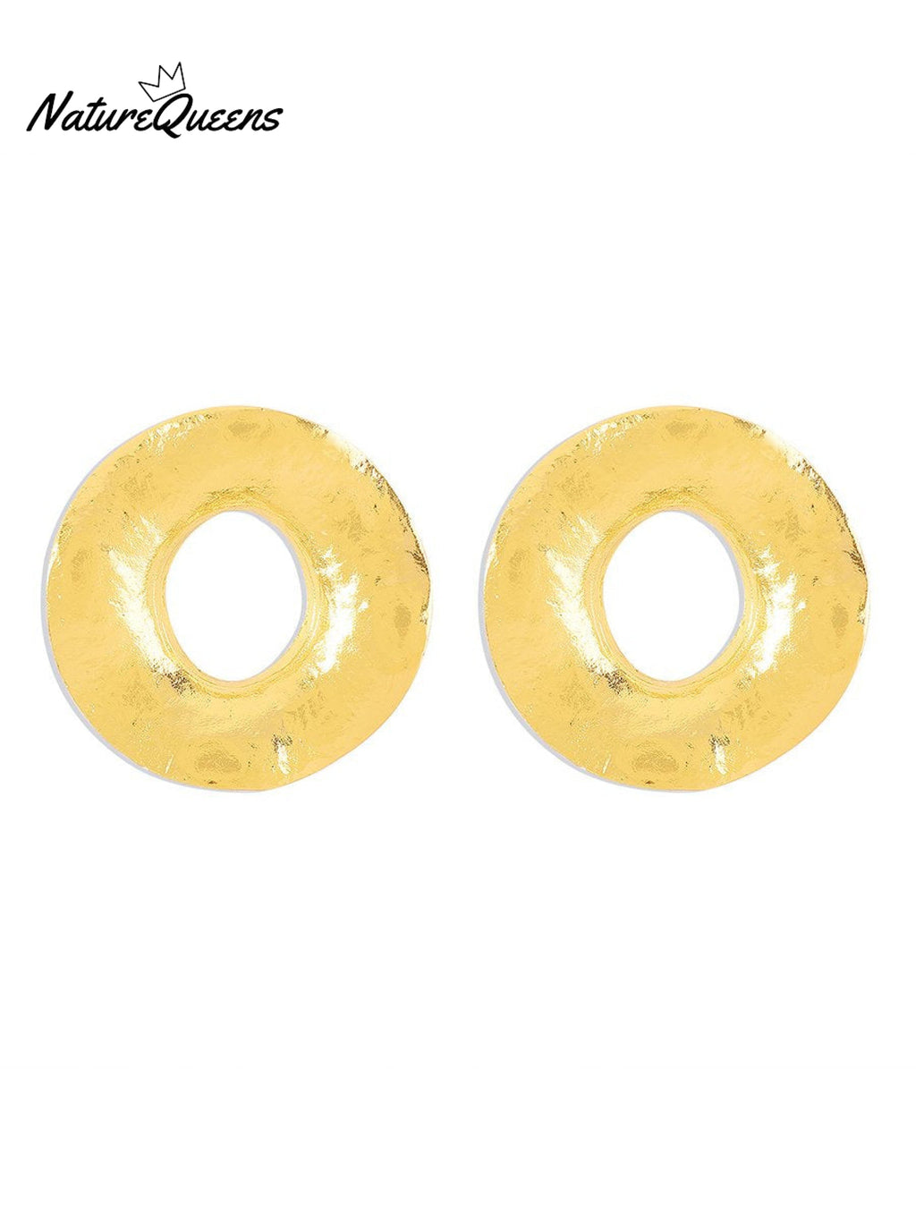 Retro Large Circle Earrings