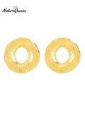 Retro Large Circle Earrings