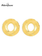Retro Large Circle Earrings