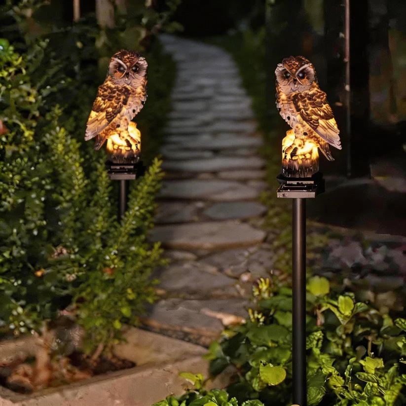 ✨Last Day Promotion 49% OFF— Waterproof Solar Owl Light
