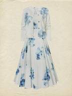 Maxi Cotton Dress, Sleeveless, Square Neck, Floral, Pocket Design, Vacation, Vintage, White
