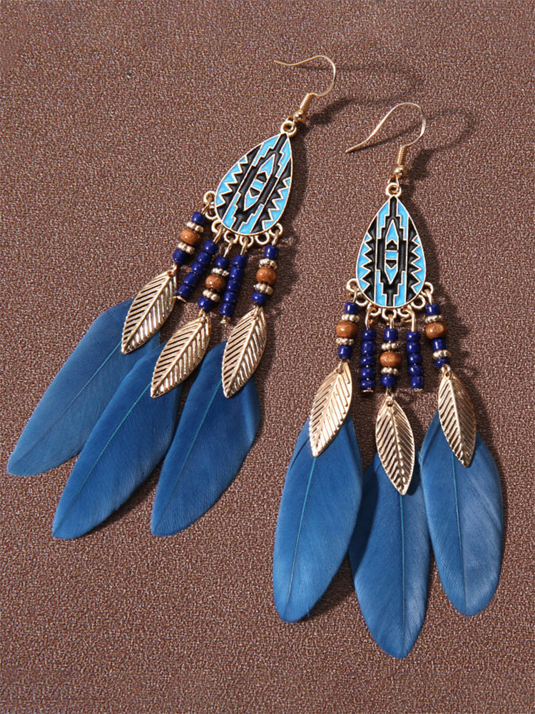 Women's Retro Tribal Aboriginal Earrings