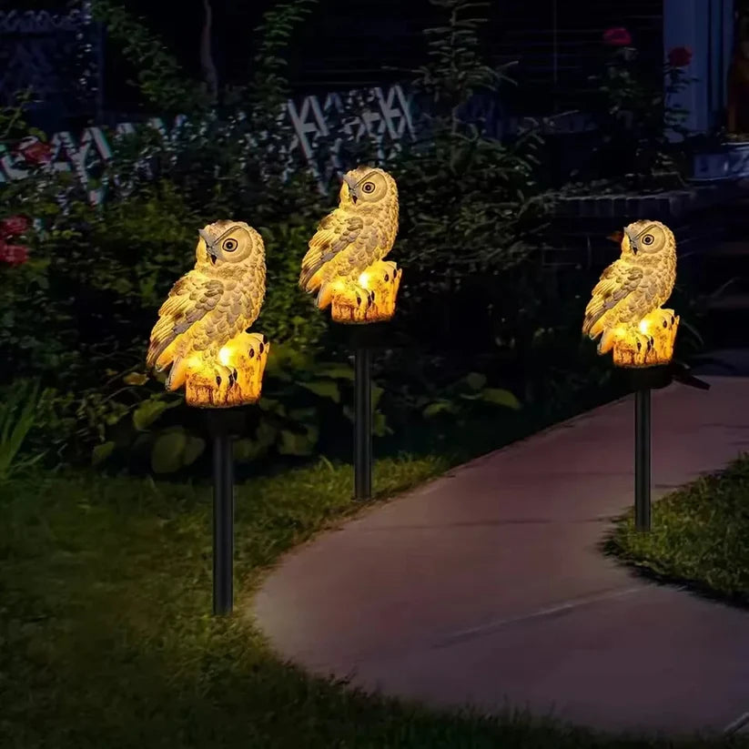 ✨Last Day Promotion 49% OFF— Waterproof Solar Owl Light