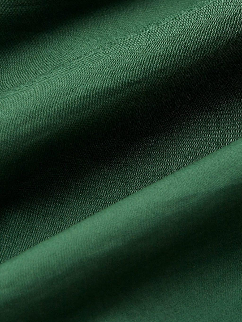 Cotton Maxi Dress, Balloon Sleeve, V neck, Plain, Vintage, Dark Green