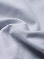 Midi Linen Dress, Half Sleeve, Shawl Collar, Plain, Button Design, French Vintage, lavender