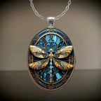 Boho Dragonfly Pendant Necklace