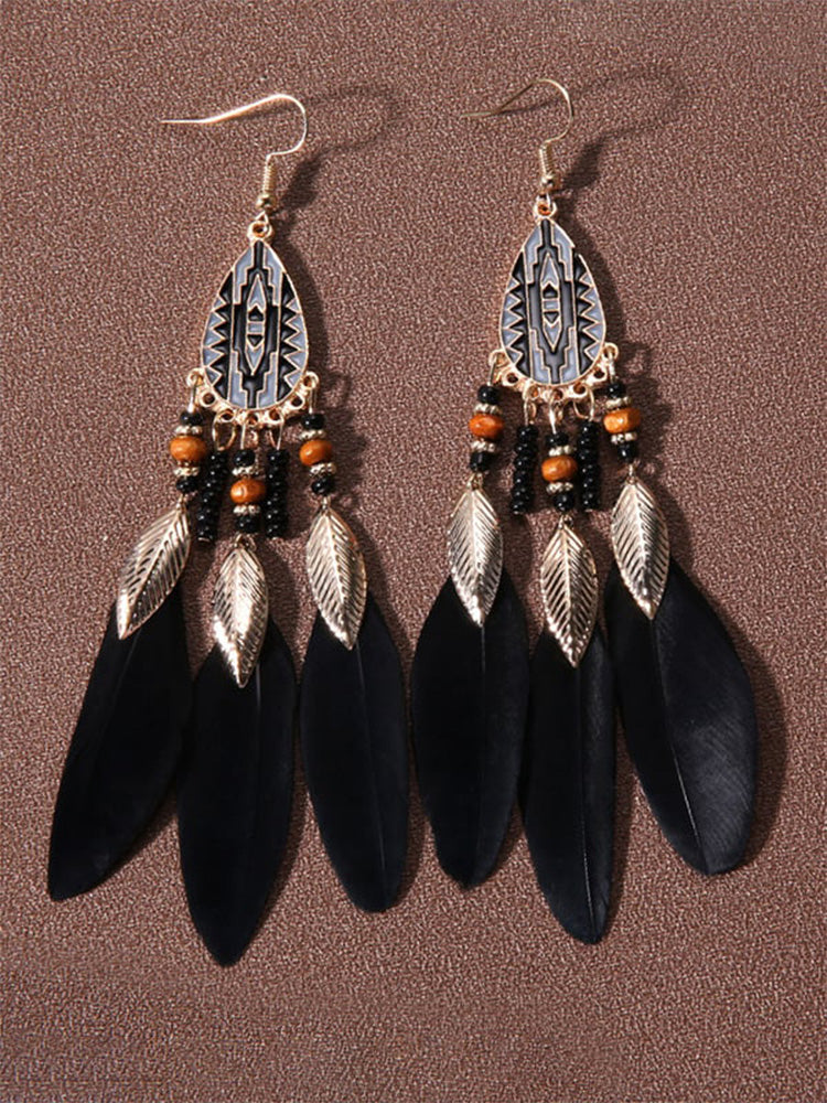 Women's Retro Tribal Aboriginal Earrings