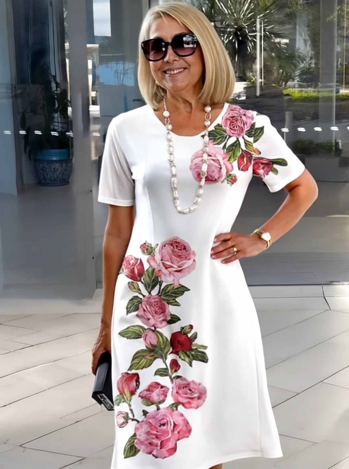 3D Printed Loose Medium Dress