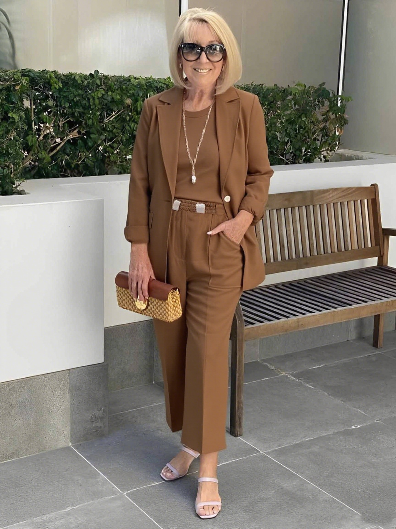 Suit Top Lengthened Trousers Two-Piece Suit