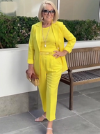 Suit Top Lengthened Trousers Two-Piece Suit