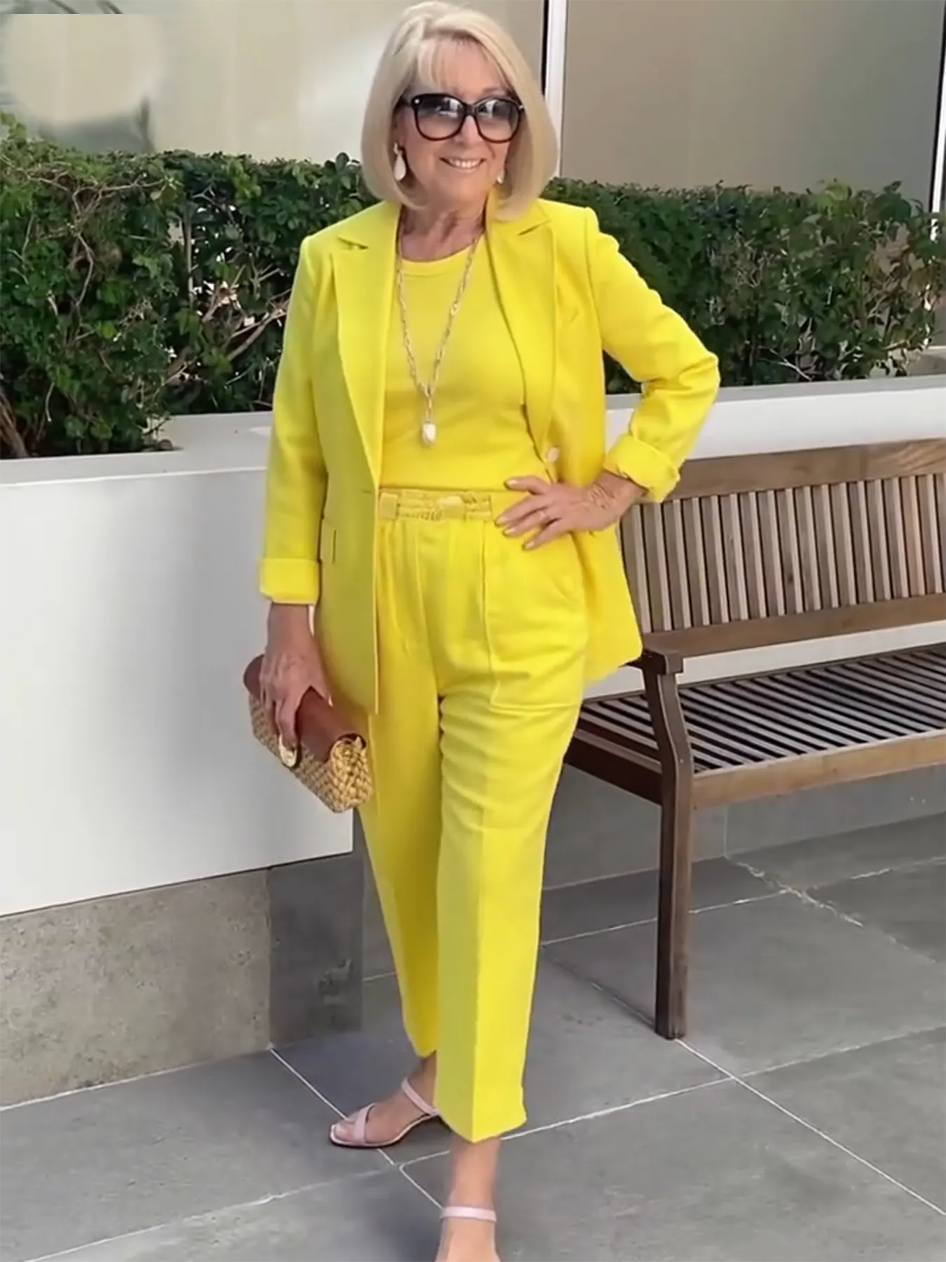 Suit Top Lengthened Trousers Two-Piece Suit
